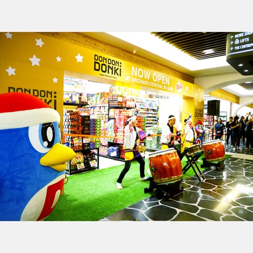 ドンペンとDONDONDONKIオーチャードセントラル店 アジア初出店オープニングイベント