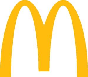 マクドナルドMEGAドン・キホーテUNY嬉野店のロゴ