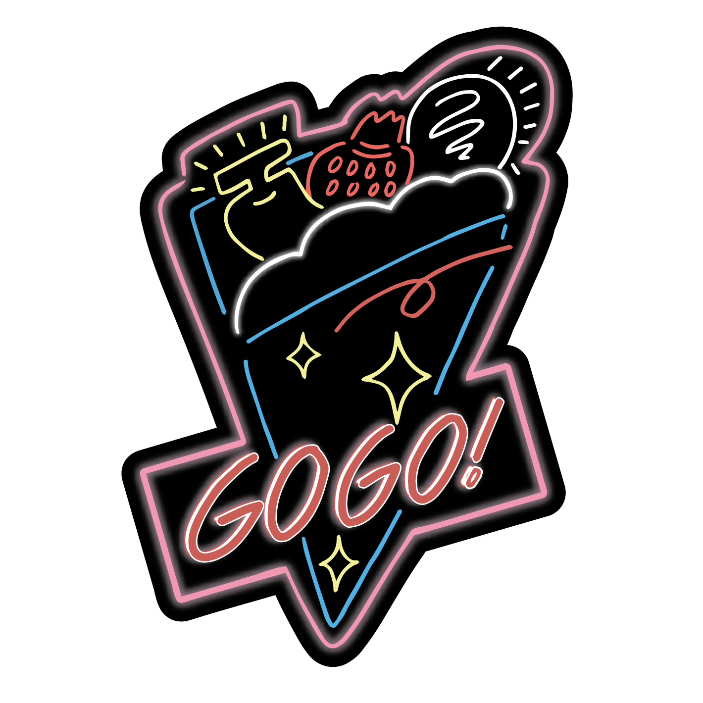 GOGO!クレープのロゴ