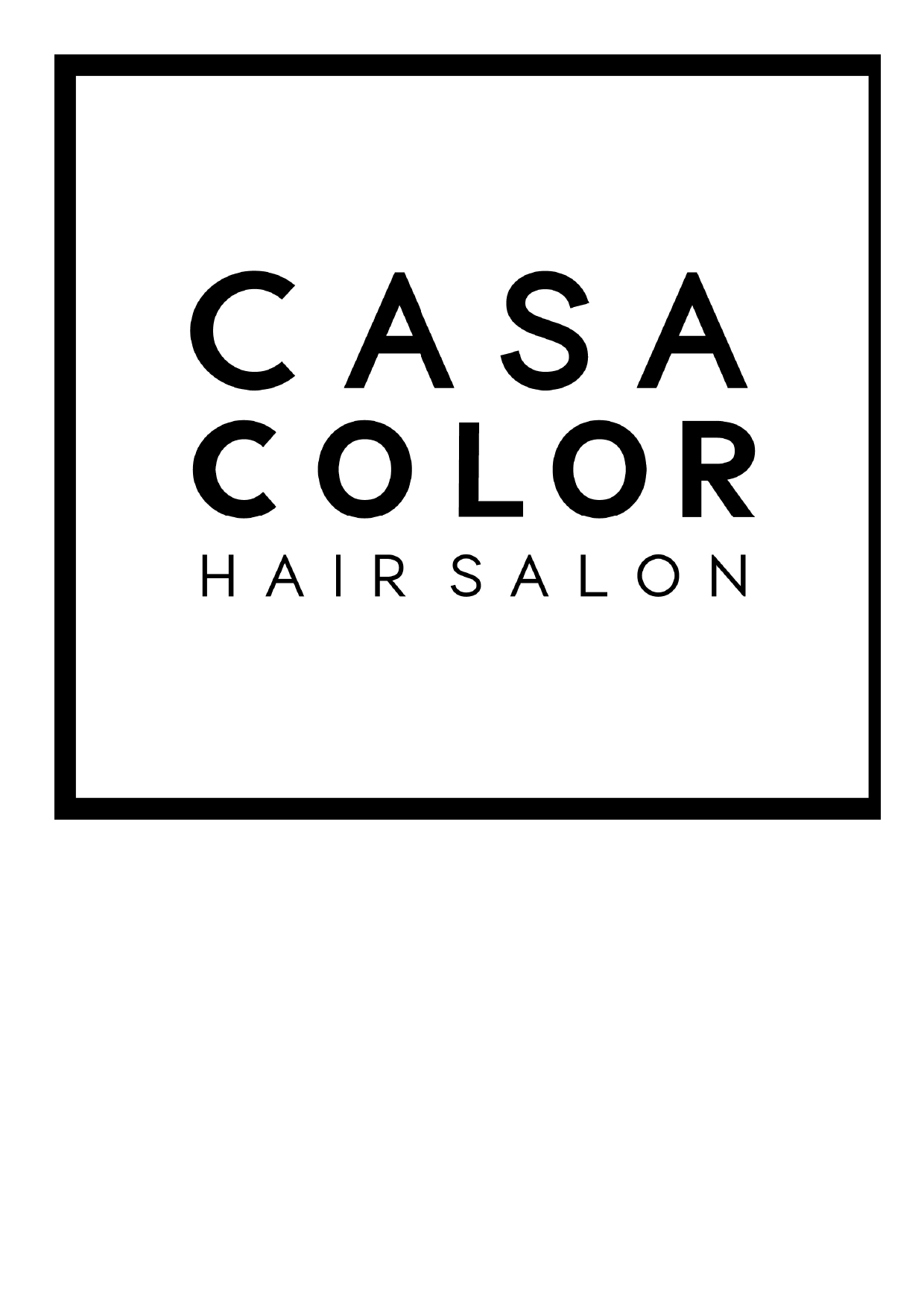 CASA COLOR																																											のロゴ